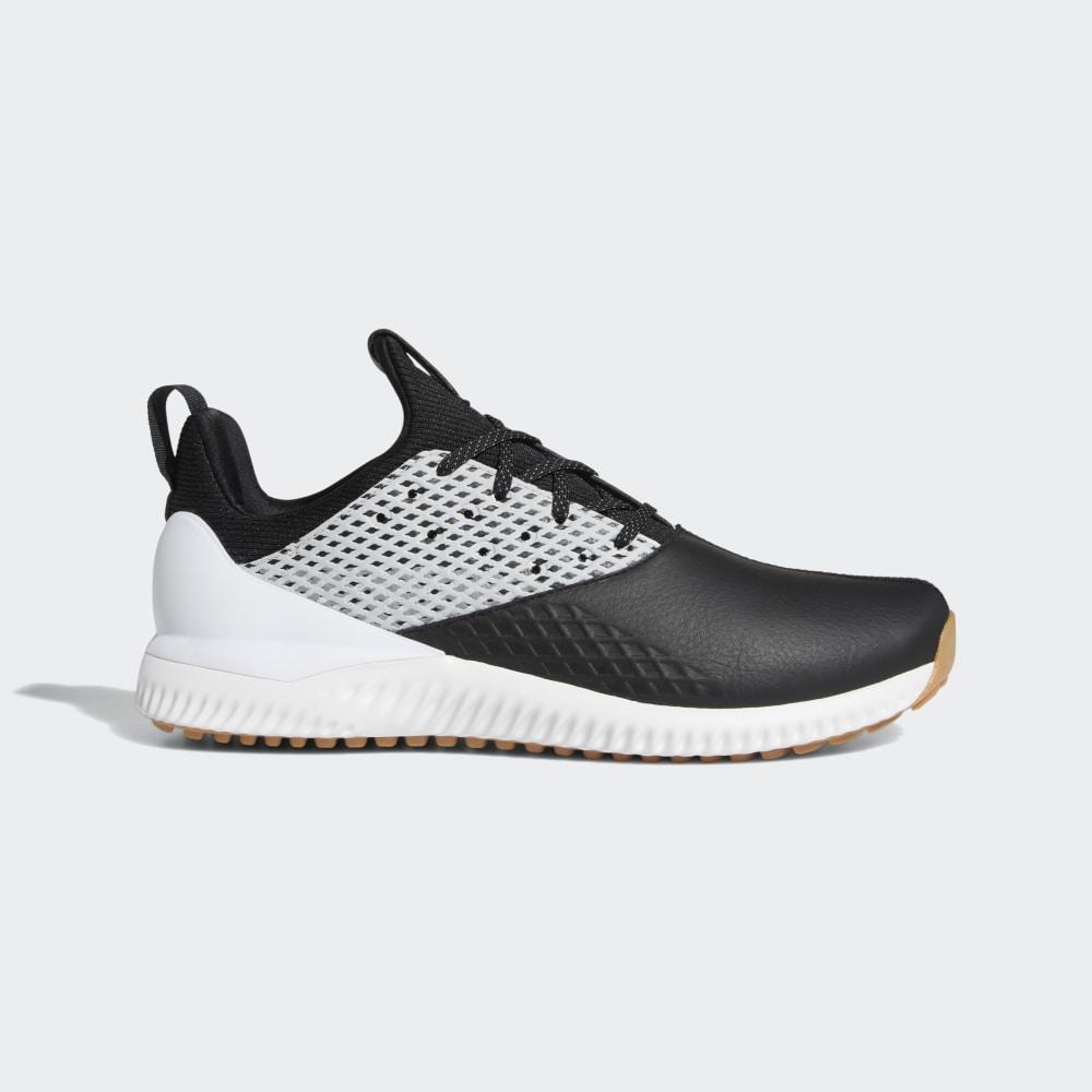 Pantofi Golf Adidas Adicross Bounce 2.0 Barbati Romania - Negrii/Argintii Inchis Metal/Albi G26009